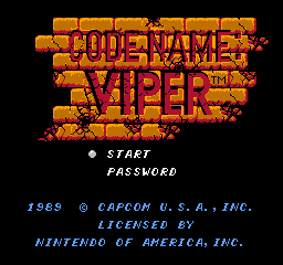 Code Name - Viper